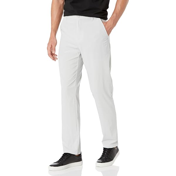 Pantalon Décontracté Hugo Boss Stanino16-W - Gris Stretch, Taille 40 US / 56 IT, Coupe Régulière