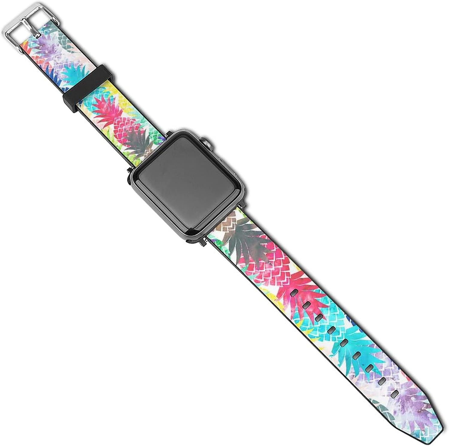 Lightweight Sport Band for Apple Watch Band 38mm 40mm 42mm 44mm Breathable iWatch Band Series 5 4 3 2 1 Elegant Cupcakes Wristband for Men