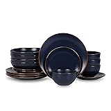 Stone Lain Brasa Modern Stoneware 16 Piece