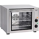 EquipexFC-280 Sodir Electric Countertop Convection Oven with 450°F Thermostatic Controls & 2 Wire Shelves, 208-240V