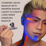 Mehron Liquid Makeup White Face Body Paint Airbrush Compatible 4.5 oz view 5