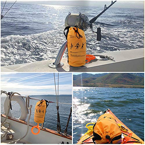 Zixar Water Rescue Throw Bag with 98 Feet of Flotation Rope in 3/10