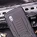 Cocomii Robot Armor LG Nexus 4 Case New [Heavy Duty] Premium Belt Clip Holster Kickstand Shockproof Hard Bumper Shell [Military Defender] Full Body Dual Layer Rugged Cover for LG Nexus 4 (R.Black)