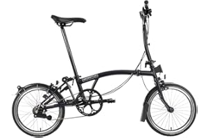 Brompton Folding Commuter Bike C Line 6-Speed | Compact, Lightweight, Urban Bike for Adults