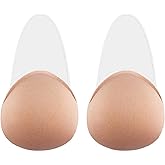 Strapless Backless Invisible Sticky Bra,Breast Lift Tape Reusable Push Up Adhesive Bra Lift up Nippleless Covers
