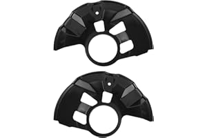TUCKBOLD No.6E5Z2K004AA Front Left & Front Right Wheel Brake Dust Shield for Ford Fusion 2006-2012 for Lincoln MKZ 2007-2012 