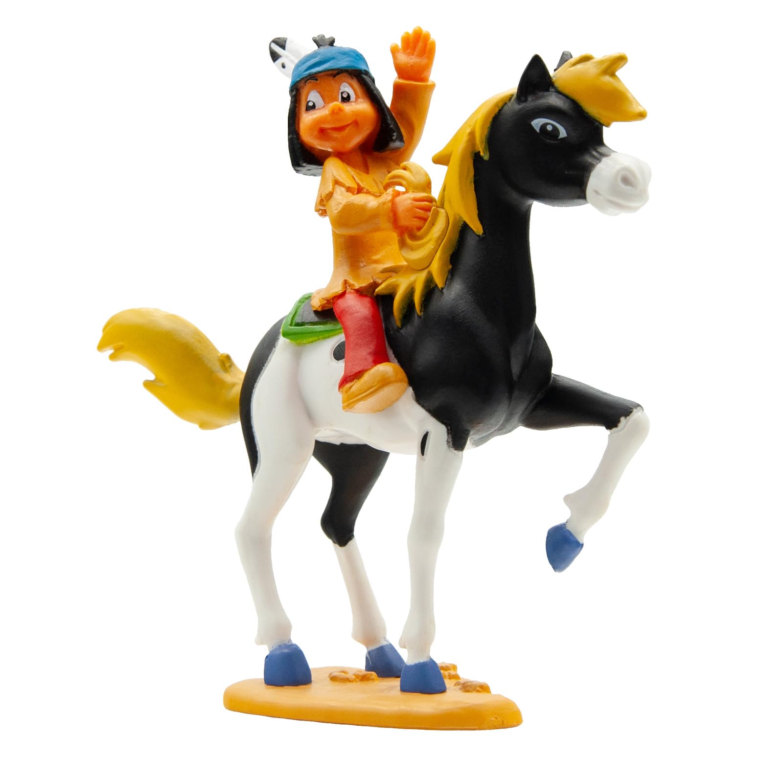 Bullyland "Yakari with Little Thunder" Figure (Multi-Color)