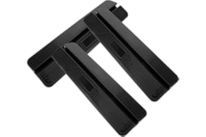 MUSISALY 3pcs Pet Cage Ramp Anti-skid Door Sill Rise Accessory for Indoor Dog Safety Easy Installation