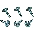 Square D by Schneider Electric S106 Load Center Cover Replacement Screws, 6-Pack, No Size, Silver, 6 Count