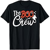 The Boo Crew A Ghost Vibes Group Matching Halloween Costume T-Shirt