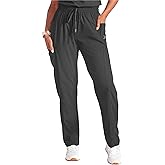 Reebok Womens Scrub Pants - Lightweight Stretch Medical Cargo Bottoms, Straight Leg Scrub Pants for Women (Sizes: S-3XL)