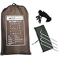 DD Hammocks - DD Tarp 4x4 - Coyote Brown: 13ft x 13ft