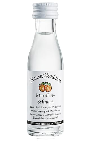 Hauser Tradition Marillen Schnaps 0 02 Liter Miniatur Amazon De
