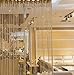Peicees Door String Curtain Silver Ribbon Thread Fringe Panel Champagne for Window Room Tassel Party Wedding Christmas Events Decor 200mm100mm