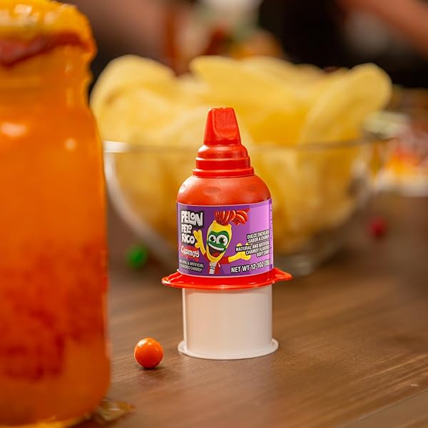 PELON PELO RICO CHAMOY CANDY, 1 OZ, 12 COUNT (PACK OF 1)
