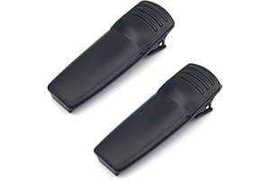 Kymate BCA2 Replacement Belt Clip for Midland Radio Clips X-Talker T70 T73 T75 T77 T79 LXT600 LXT630 GXT1000 GXT1030 GXT1050 Series Walkie Talkie Holster 2 Pcs