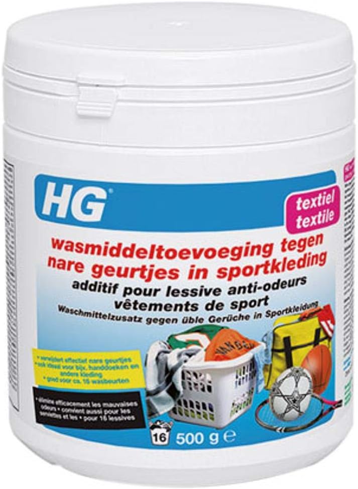 Hg Additif Pour Lessive Anti-odeurs Vêtements De Sport
