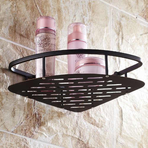Oil Rubbed Bronze Wall Mount Corner Holder Bathroom Shower Storage
