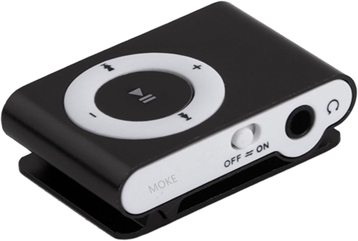 MOKE New Mini Metal MP3 Support Micro SD TF USB Media Player Music Random for Sports & Running MEMORY EXPANDABLE UP 16GB (NO MEMORY/SD Card)