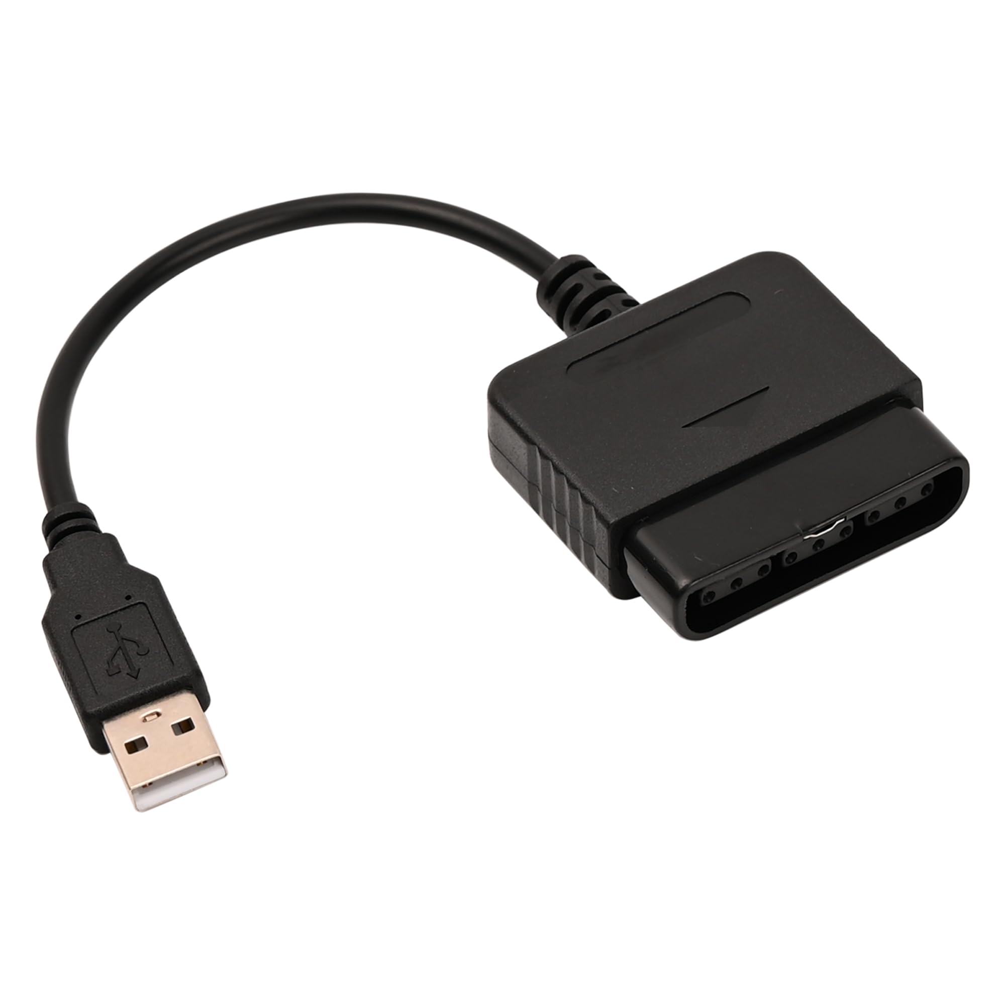 CUENSTOP PS2 to USB Adapter Converter Cable, Compatible with Sony PlayStation 2 PS2 Guitar Controller to PC / PS3 Controller Adapter