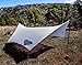 Tarp Shelter by Gnarwhal Gear - 12 x 9 Feet - Waterproof, Lightweight Rain-Fly Kit Perfect for Camping or Backpacking - Essential Hammock Tarp-Tent and Sun Shade Canopy