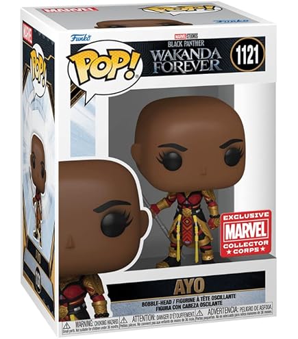 限定FUNKO POP! ブラックパンサー  ナキア　アートシリーズ限定版 Pop! Artist Series Nakia with Pop! Protector