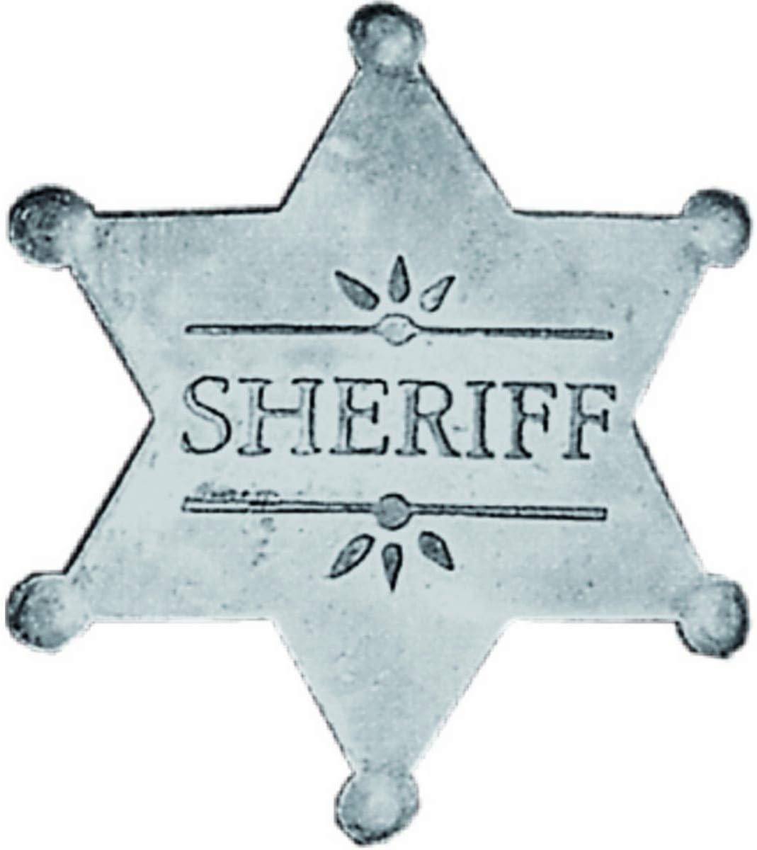 Sheriffstern Sheriff altsilber Amazon.de Küche &amp; Haushalt