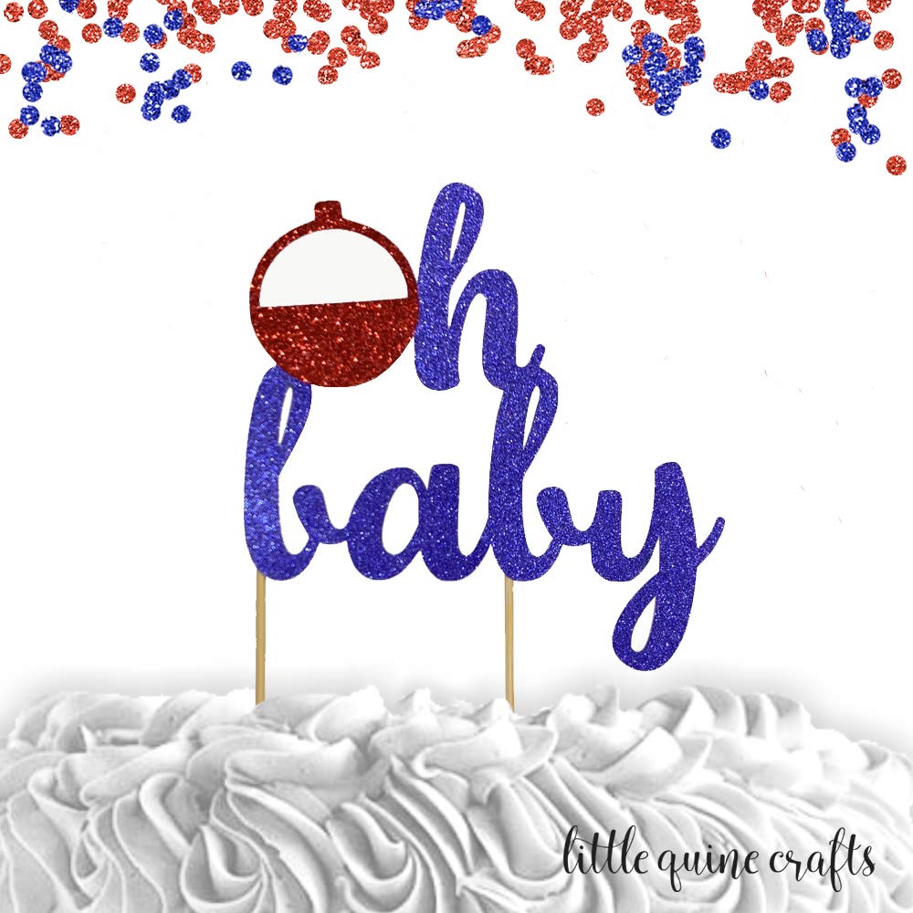 fishing baby shower cake