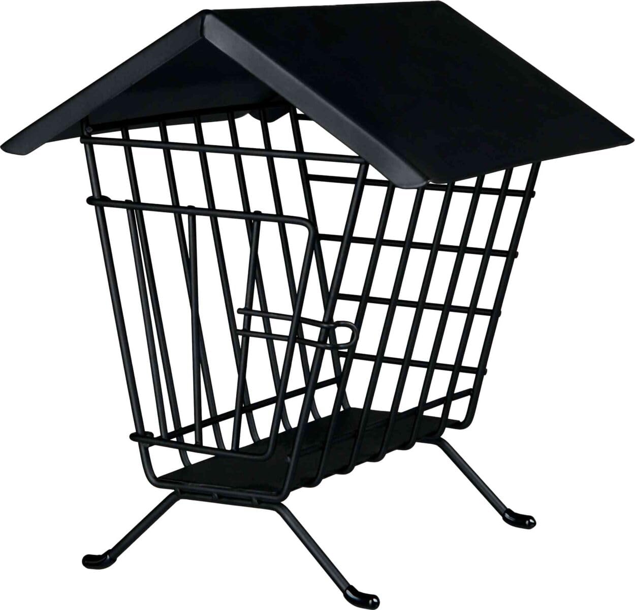 Trixie Free-Standing Hay Manger, Black