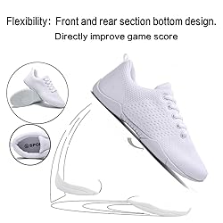 Cheer Shoes for Girls Womens White Cheer Shoes
