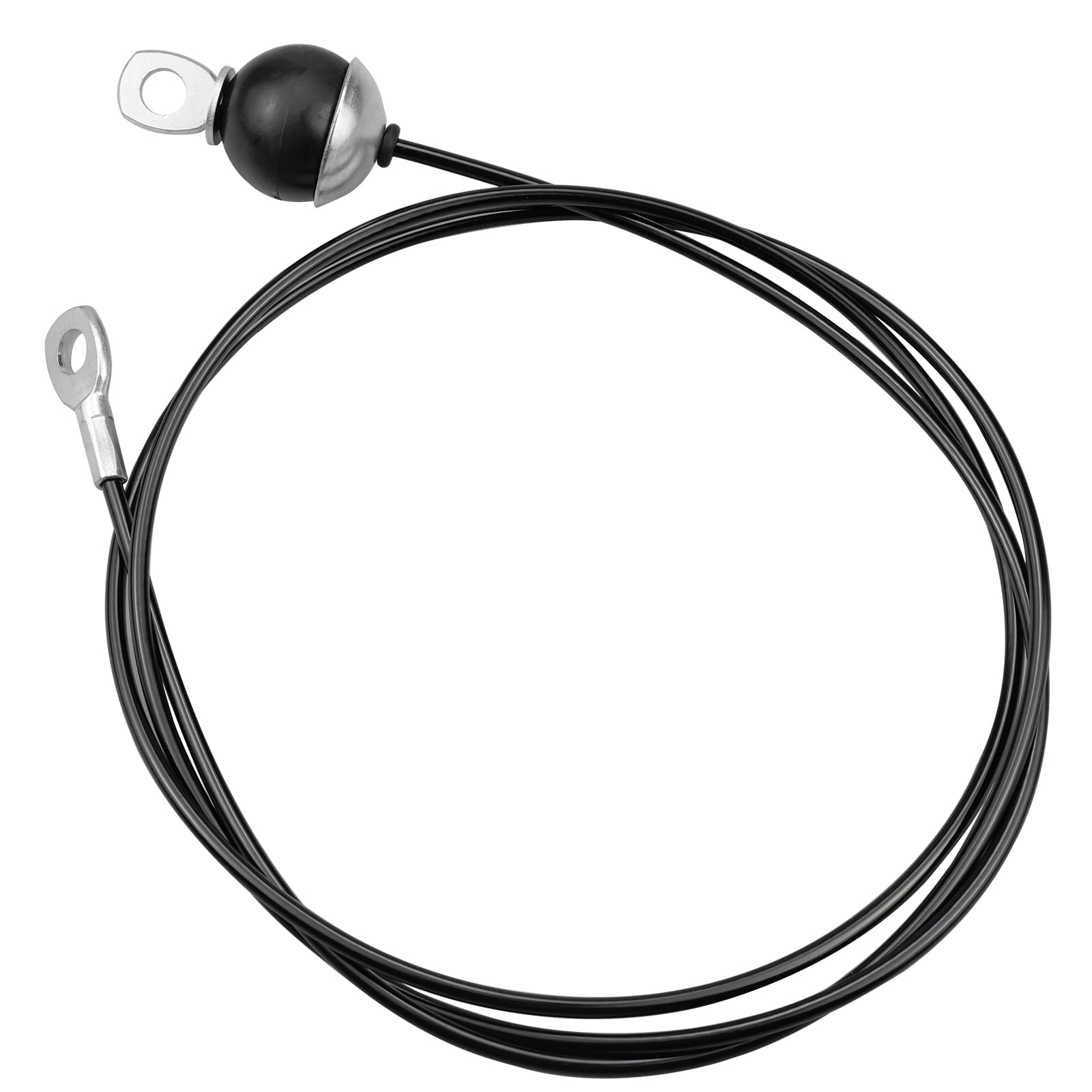 wocpvm 3m Fitness Steel Cable Home Gym Cable Accessories Fitness Pulley Cable System Heavy Duty Steel Cable for Home Gym Fitness Gym Replacement Cable