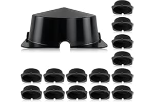 15 Pcs Recessed Light Cover, 9.2 x 9.2 x 3.9 Inch Light Covers for 9 Inch Ceiling Fixtures, PA66 Fire-Resistant & Energy-Savi