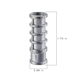 Wensilon(50pcs) 5/16 * 1-3/4 Lag Shield Anchor Long