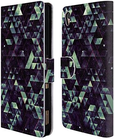 Official Spires Red Line Starship Isometrics Leather Book Wallet Case Cover For Sony Xperia Z3+ / Z3 Plus / Z4