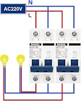 DIHOOL Miniature Circuit Breaker MCB 2 Pole 32A 230V Type C DZ47-63 view 3