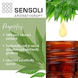 SENSOLI Neem Oil 100ml - 100% Pure Cold-Pressed Carrier Oil view 3
