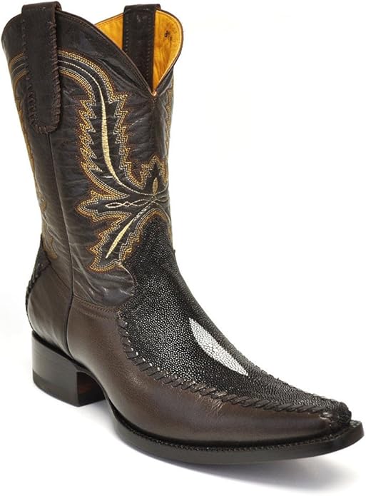 Gavel Men's Handmade Genuine Stingray Spanish Toe Cowboy