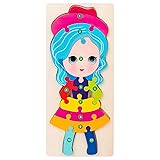 Apexay Wooden Puzzles for Kids, Jigsaw Puzzles for