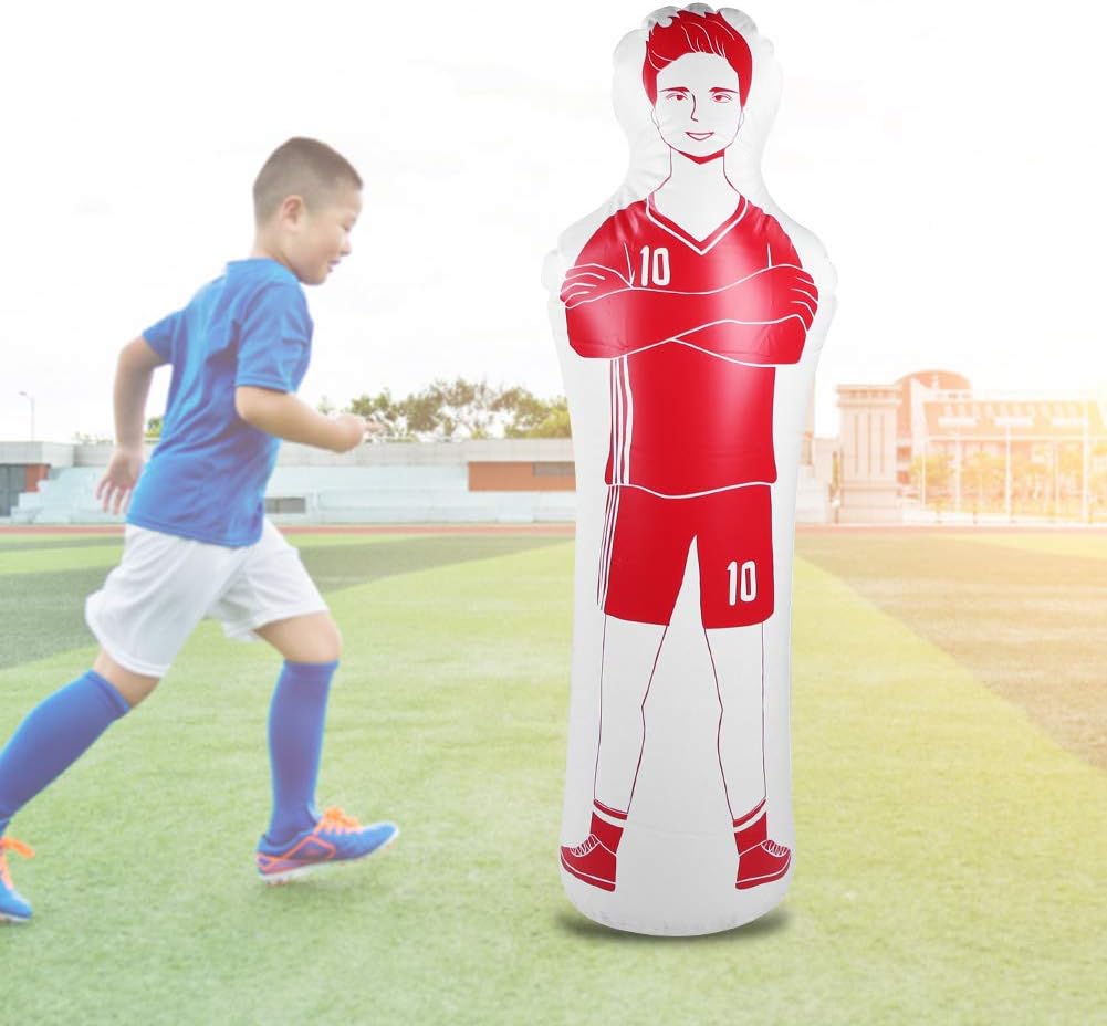 Gerioie Football Dummy, Soccer Dummy, Practical for Soccer Accessories Soccer Training(red) : Sports & Outdoors