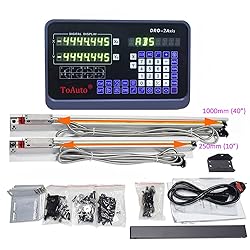 2 Axis Digital Readout DRO Kit 250mm+1000mm Linear