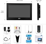 August DA100D 10 Inch Portable TV Freeview HD Recorder HDMI USB DVB-T2 Caravan view 7