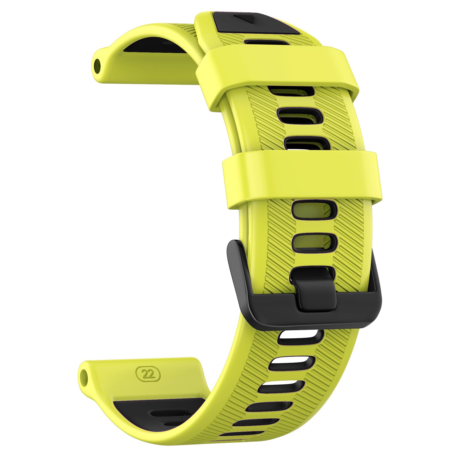 U-LIMVE Watch Strap for Garmin Forerunner 965/Forerunner 955/Forerunner 945/Forerunner 935, Soft Silicone 22mm Replacement Bands