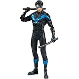 McFarlane Toys - DC Multiverse - Nightwing: Better Than Batman Action Figure with Build-A Rebirth Batmobile (Piece 2)
