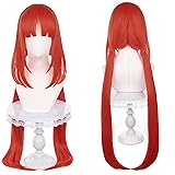 Anime Cosplay Wig Genshin Impact NiLou Nelle Red