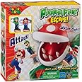 Epoch Games Super Mario Piranha Plant Escape! Tabletop Skill and Action Game with Collectible Super Mario Action Figures, Mul