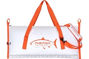 THKFISH Insulated Fish Cooler Bag, 40x16in Fish Kill Bag for Caught, Portable Waterproof Insulated Fishing Bags Keeps Ice Col