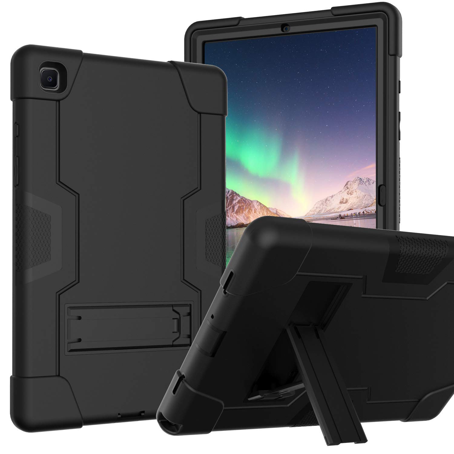 Photo 1 of Meifei Tablet Case for Samsung Galaxy Tab A7 10.4 Case 2022&2020, Heavy Duty Hard PC Soft Silicone Kickstand High Impact Protective Case for Galaxy Tab A7 10.4 inch 2020&2022 (SM-T500/T505/T507/T509)