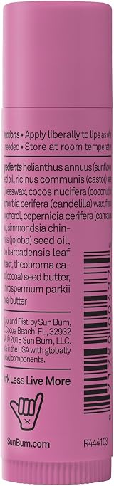 Sun Bum Coco Balm Lip Balm Hydrating Aloe Coconut Oil Cherry 4.25g view 7