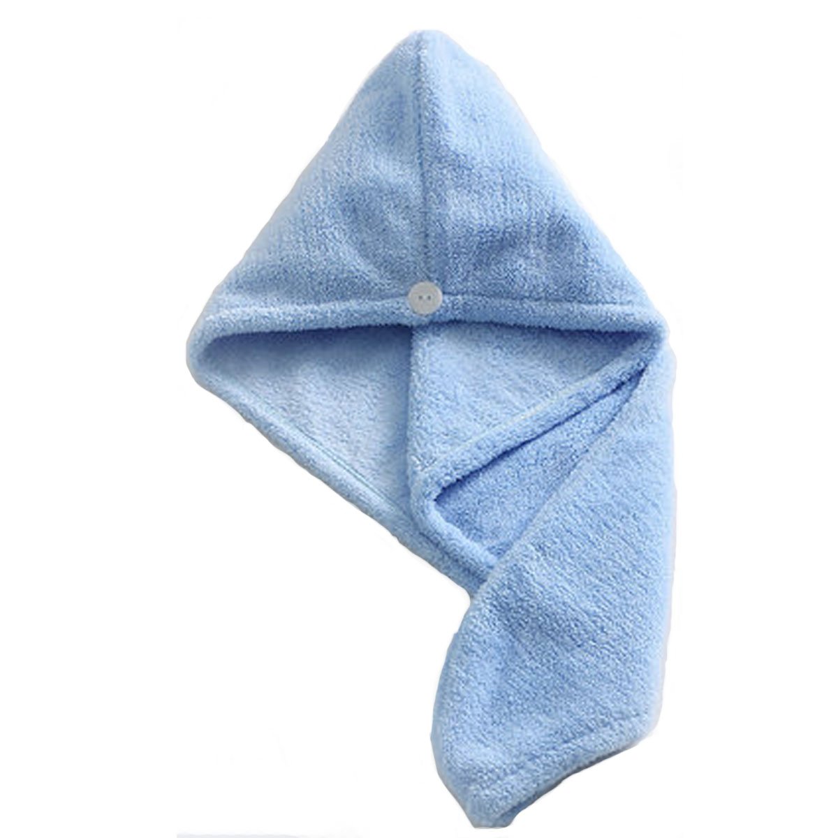 Topkey Microfiber Hair Turban Towel Wrap Super Absorbent Hair