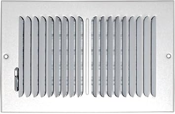 Speedi Grille Sg 610 Cw2 6 Inch By 10 Inch White Ceiling Sidewall
